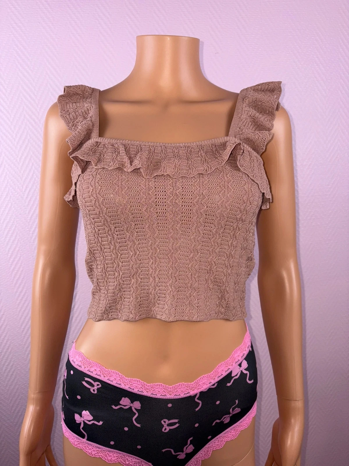 Croc top Zara taille s propre